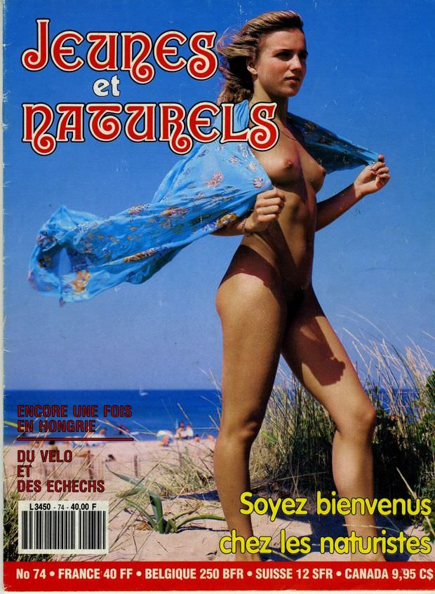 Jung und Frei Nr.74 jugendliche Fotomagazin für FKK-Mädchen Frankreich [Naturism Online]