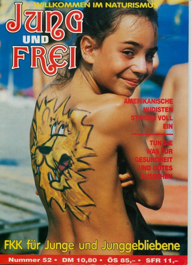 Jung und Frei Nr.52 nackte junge FKK-Foto magazin [Naturism Online]