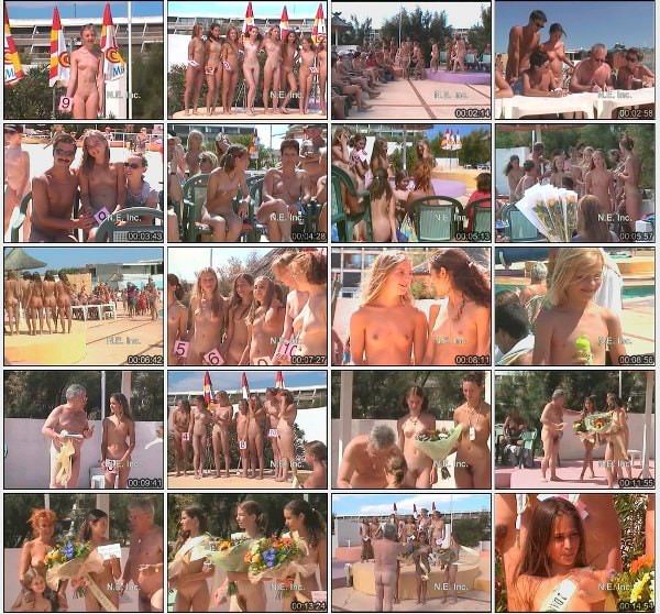 Französisches Nudismus video vom Nudist mädchen Schönheitswettbewerb [Naturism Online]