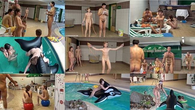 Pure Nudism video - Nudisten Indoor Delfin Fahrt [Naturism Online]